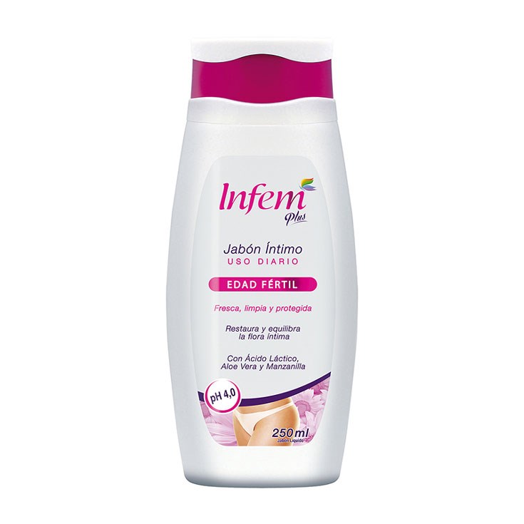 JABON INTIMO EDAD FERTIL 250ML :UN JABON INTIMO EDAD FERTIL 250ML /UN - Imagen 1