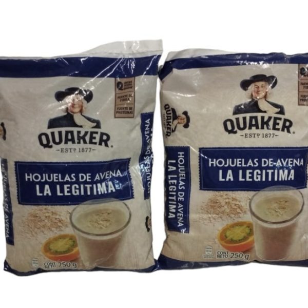 AVENA EN HOJUELAS 250 GR/UN/BULTOX50UN