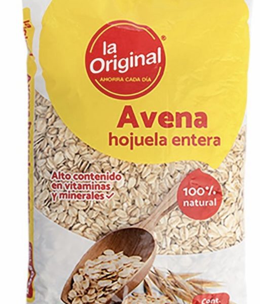 AVENA EN HOJUELAS ENTERA 500GR