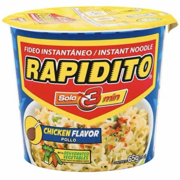 RAPIDITO VASO 65G / UN / CJX48