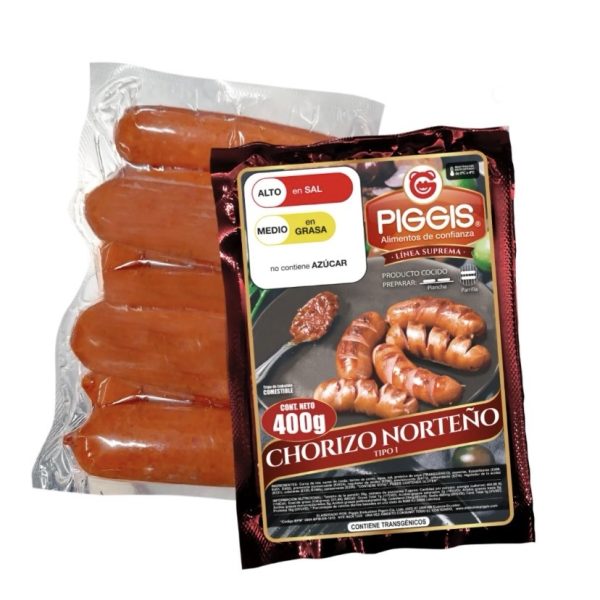 CHORIZO NORTEÑO 400G / UN