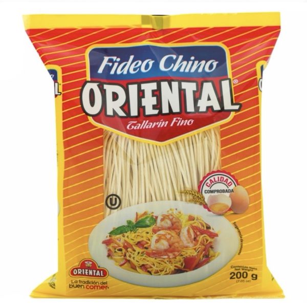 FIDEO CHINO FINO 200G / UN / CJX48UN