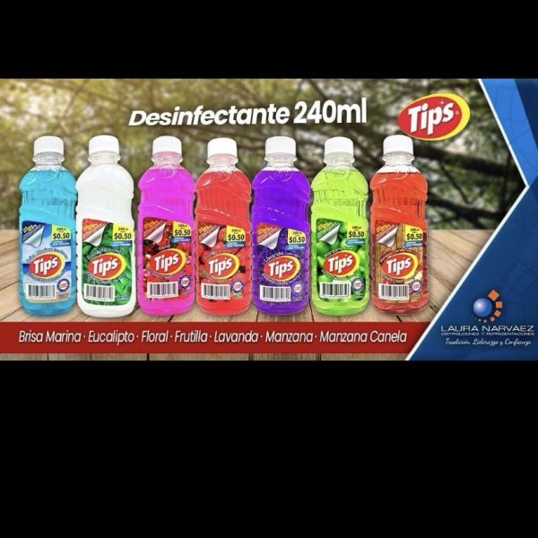 DESINFECTANTE MANZANA 240ML X 48UN